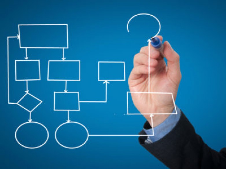 Organigramas y flujos de procesos